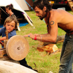 Wood Turning at Off Grid